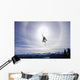 Skier Jumping, Courtenay, Bc Wall Mural