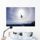Skier Jumping, Courtenay, Bc Wall Mural