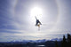 Skier Jumping, Courtenay, Bc Wall Mural