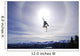 Skier Jumping, Courtenay, Bc Wall Mural