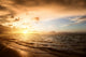 Sunrise and Atlantic Ocean
