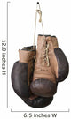 Old Boxing Gloves Hanging on a Lace Wall Decal