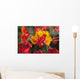 Close Up Of Mexican Bird Of Paradise Flowers Wall Mural
