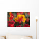 Close Up Of Mexican Bird Of Paradise Flowers Wall Mural