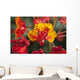 Close Up Of Mexican Bird Of Paradise Flowers Wall Mural