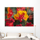 Close Up Of Mexican Bird Of Paradise Flowers Wall Mural