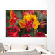 Close Up Of Mexican Bird Of Paradise Flowers Wall Mural