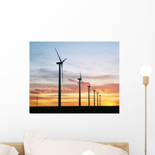 Wind Farm Wall Decal Design 4