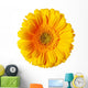 Yellow Gerbera Daisy Wall Decal