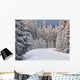 Winter Mountains Beskid Poland Wall Decal