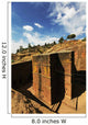 Church in Lalibela Wall Mural