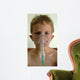 Child with Oxygen Mask and Nebuliser Wall Mural