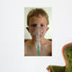 Child with Oxygen Mask and Nebuliser Wall Mural