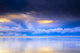 Storm Clouds And Lake Winnipeg At Sunrise, Gimli, Manitoba Wall Mural
