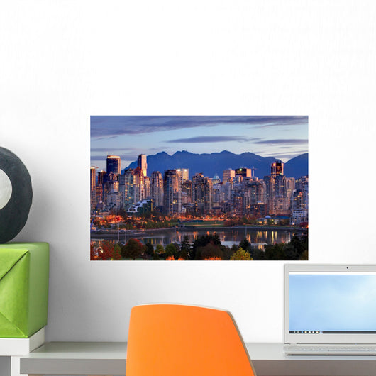 View Of Skyline With Yaletown Wall Mural