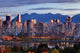 View Of Skyline With Yaletown Wall Mural