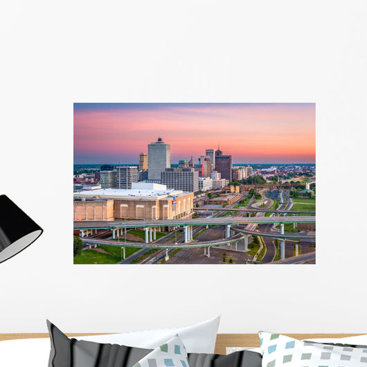 Memphis Tennessee Usa Skyline Wall Decal
