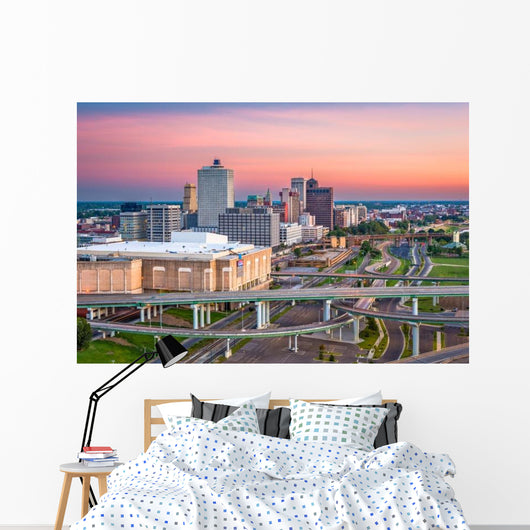 Memphis Tennessee Usa Skyline Wall Decal