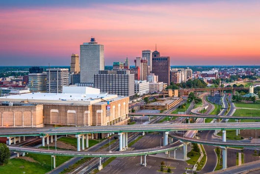 Memphis Tennessee Usa Skyline Wall Decal