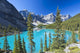 Moraine Lake And Valley Of The Ten Peaks, Banff National Park, Alberta Wall Mural
