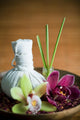 Composition Zen Pochon Massage Luk Pra Kob Wall Mural