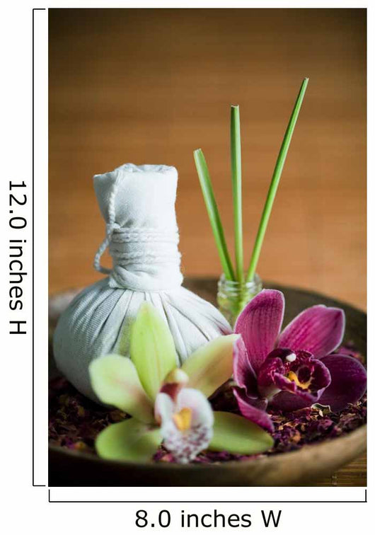 Composition Zen Pochon Massage Luk Pra Kob Wall Mural