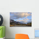 Summer Clouds Over Colin Mountain Range, Jasper National Park, Alberta Wall Mural