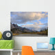 Summer Clouds Over Colin Mountain Range, Jasper National Park, Alberta Wall Mural