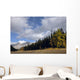 Storm Clouds Over Queen Elizabeth Range In Fall Wall Mural