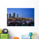 Harbourfront Marina West At Dusk, Toronto, Ontario Wall Mural