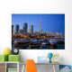 Harbourfront Marina West At Dusk, Toronto, Ontario Wall Mural