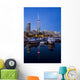 Harbourfront Marina West At Dusk, Toronto, Ontario Wall Mural