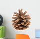 Pine Cone White Wall Decal