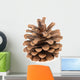 Pine Cone White Wall Decal