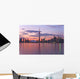 Skyline At Dusk From Centre Island, Toronto, Ontario Wall Mural