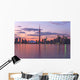 Skyline At Dusk From Centre Island, Toronto, Ontario Wall Mural