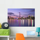 Skyline At Night From Centre Island, Toronto, Ontario Wall Mural