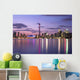 Skyline At Night From Centre Island, Toronto, Ontario Wall Mural