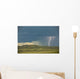 Digitally Enhanced Image With Painterly Effect Of Lightning Wall Mural