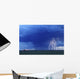 Multiple Lightning Strikes During A Storm Near Val Marie, Saskatchewan Wall Mural