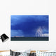 Multiple Lightning Strikes During A Storm Near Val Marie, Saskatchewan Wall Mural