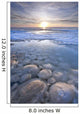 Pancake Ice And Ball Ice On Lake Winnipeg During Spring Thaw Wall Mural