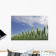 Green Crops Northwest Of Edmonton, Alberta Wall Mural
