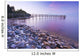 Pier And Shoreline Of Lake Winnipeg, Matlock, Manitoba Wall Mural