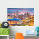 Memphis Tennessee Usa Skyline Evening Wall Decal