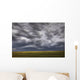 Rolling Storm Clouds Over Prairie, Alberta Wall Mural