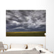 Rolling Storm Clouds Over Prairie, Alberta Wall Mural