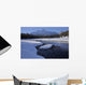 Winter On The Athabasca River In The Canadian Rockies Wall Mural