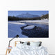 Winter On The Athabasca River In The Canadian Rockies Wall Mural