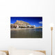 Postiguet Beach and Santa Barbara Castle Alicante Wall Mural